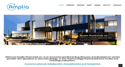 Desktop Screenshot of ampliapharmatek.com